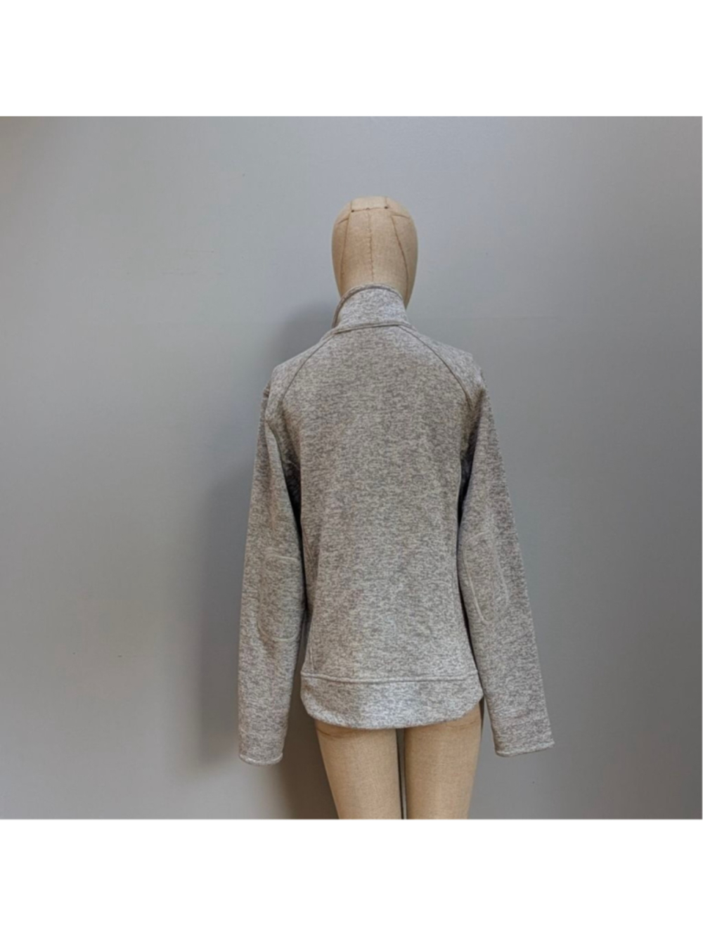 Patagonia Better Sweater Gray Utility Jacket Zipper Large - Picture 4 of 9